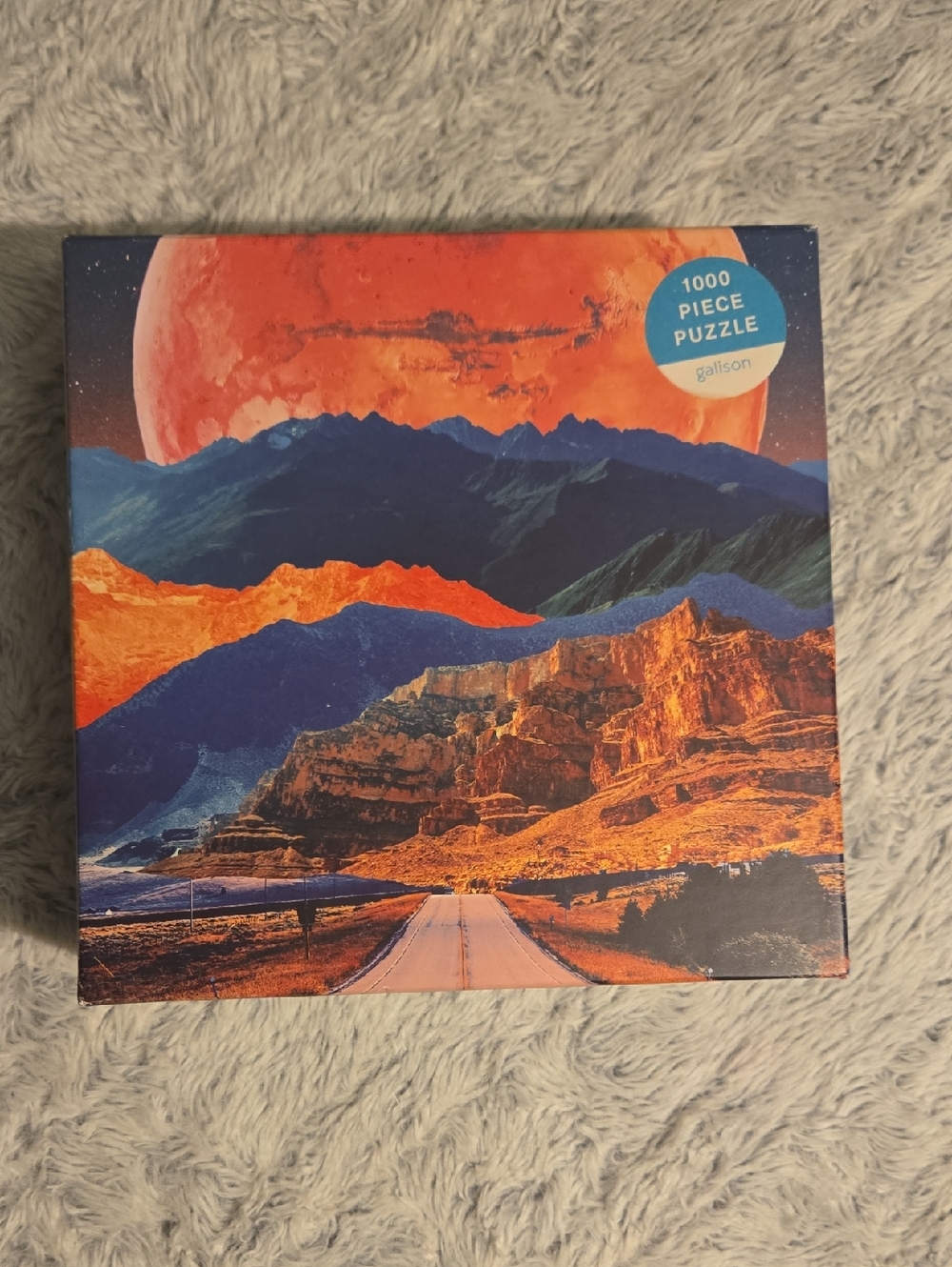 Galison Cosmic Highway 1000 Piece Puzzle
